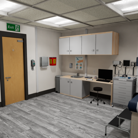 Clinical Exam Room 2 - Patients