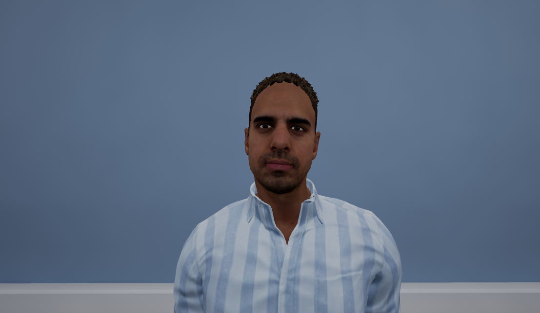 Mahir Ahmad AI patient character