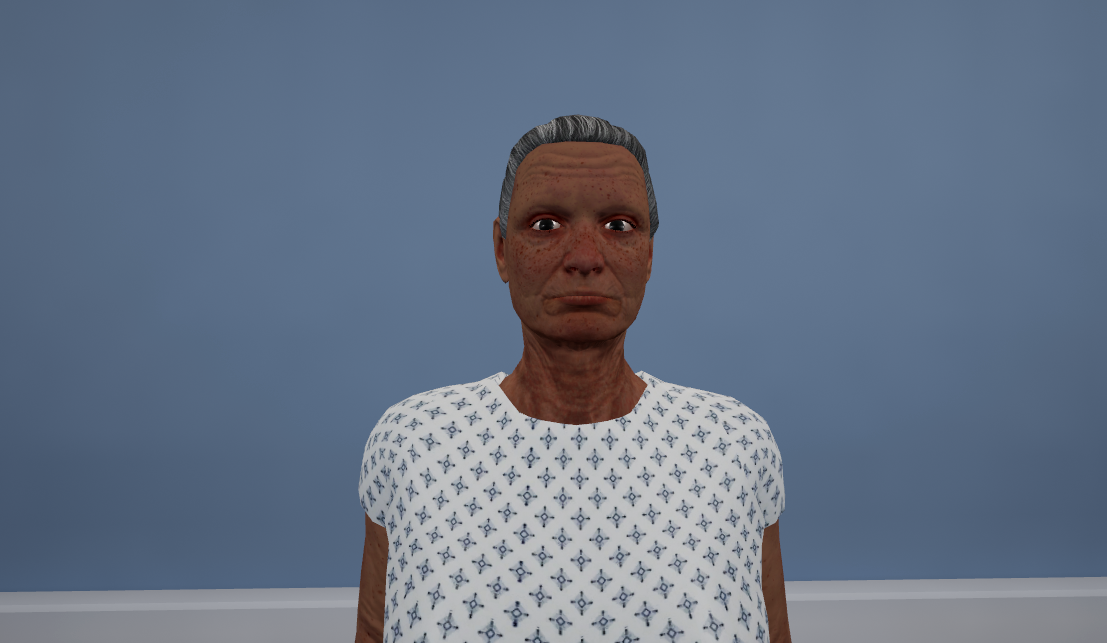 Maria G AI patient character