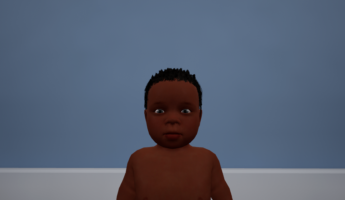 Nala, pediatric AI patient character